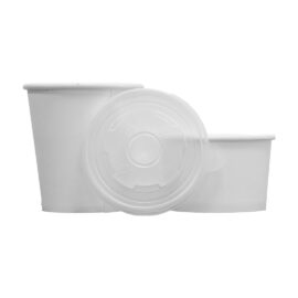 fish & chip sauce pots & lids